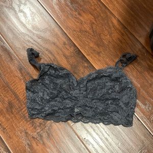 Cosabella grey lace bra
